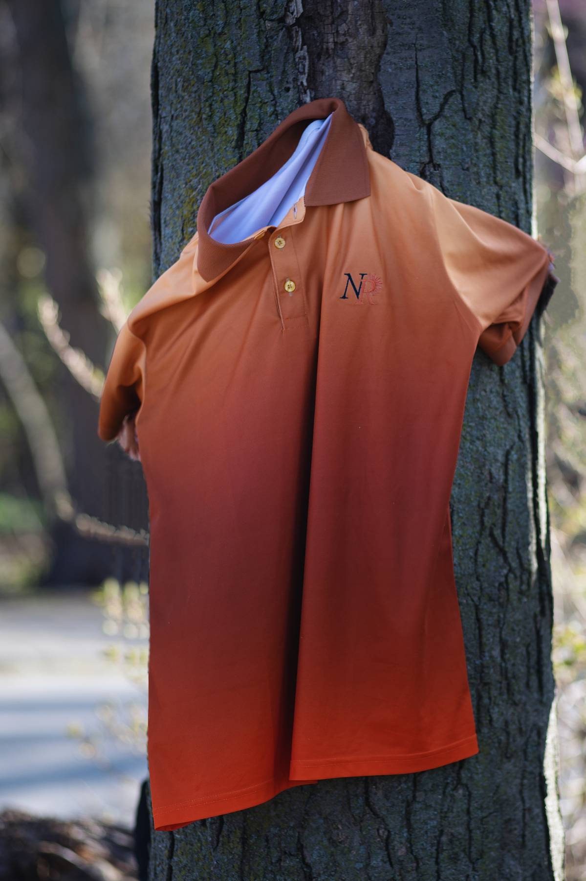 HETEROCHROMIA Gradient Polo (Brown)