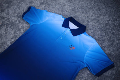HETEROCHROMIA Gradient Polo (Blue)