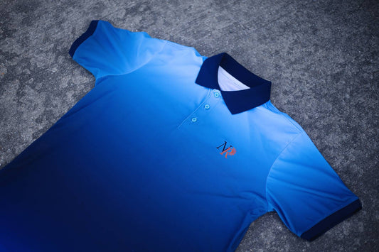 HETEROCHROMIA Gradient Polo (Blue)