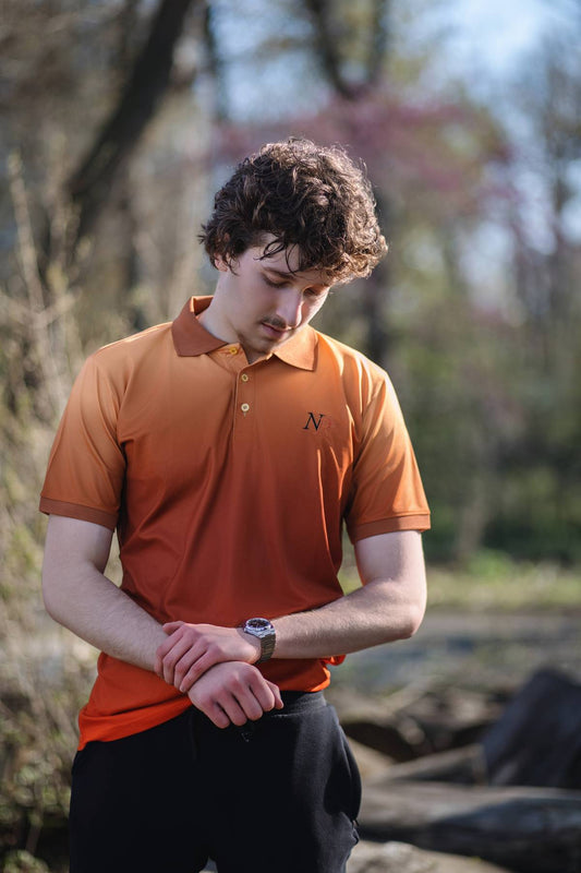 HETEROCHROMIA Gradient Polo (Brown)